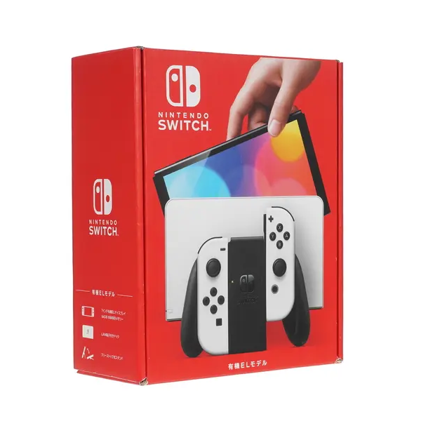 

Игровая приставка Nintendo Switch OLED White, 64 ГБ, Белый