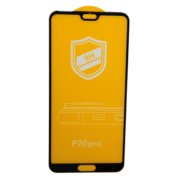 

Защитное стекло для Huawei P20 Pro (CLT-L09, CLT-L29) (полная наклейка) <черный>
