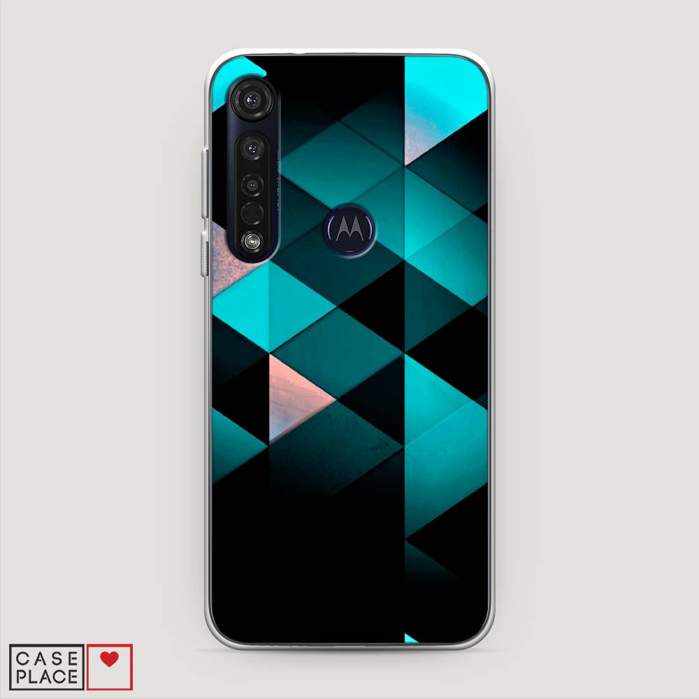 

Чехол Awog на Motorola Moto G8 Plus "Геометрия 16", Разноцветный, 241450-3