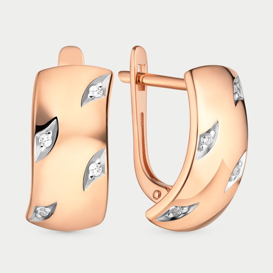 

Серьги из золота с фианитом GOLD CENTER 40227000, 40227000