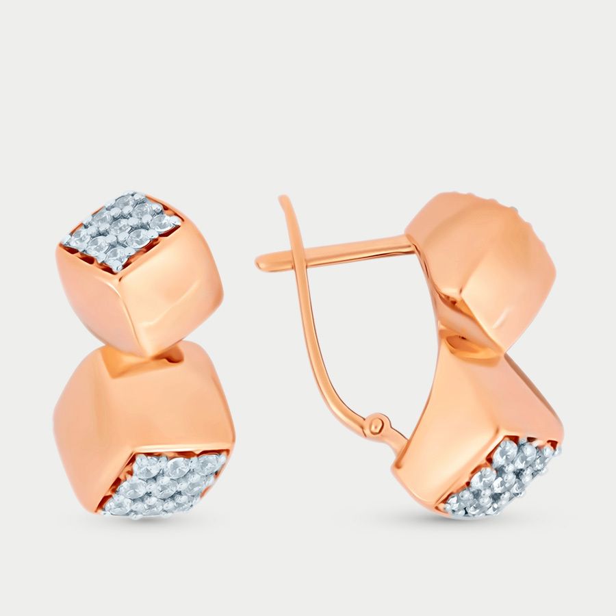 

Серьги из золота с фианитом GOLD CENTER 901262-1102, 901262-1102