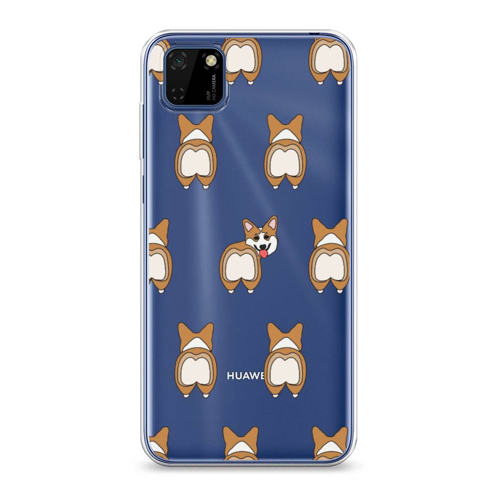 

Чехол Awog на Huawei Y5p "Милый корги фон", Белый;бежевый;коричневый, 6103750-2