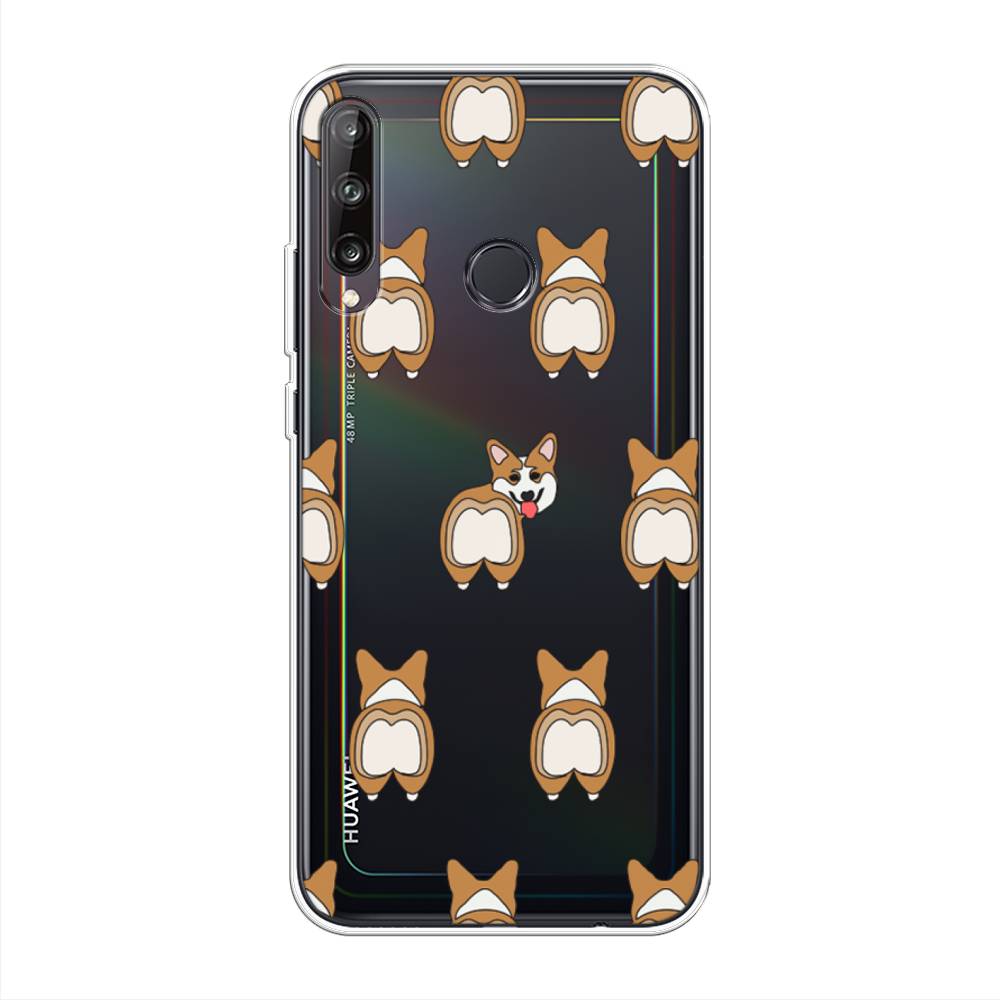 фото Чехол awog "милый корги фон" для huawei p40 lite e