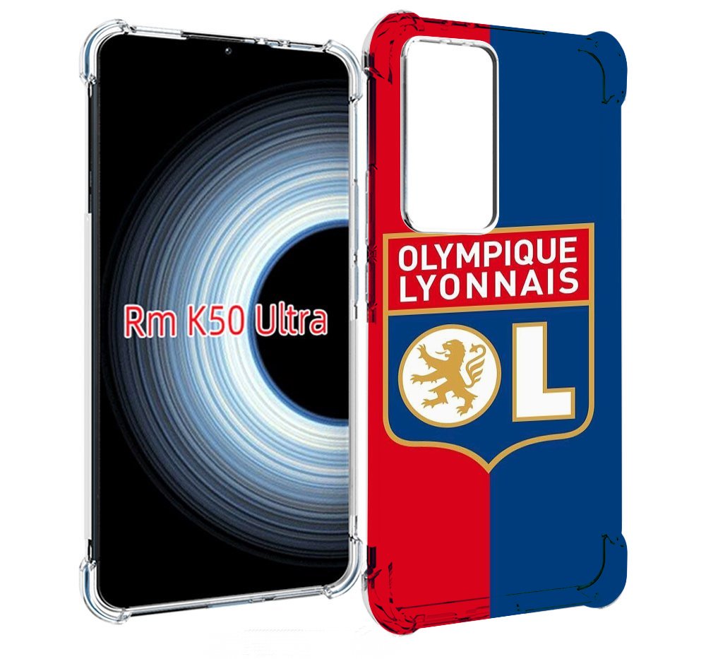

Чехол MyPads фк лион эмблема для Xiaomi 12T / Redmi K50 Ultra, Прозрачный, Tocco