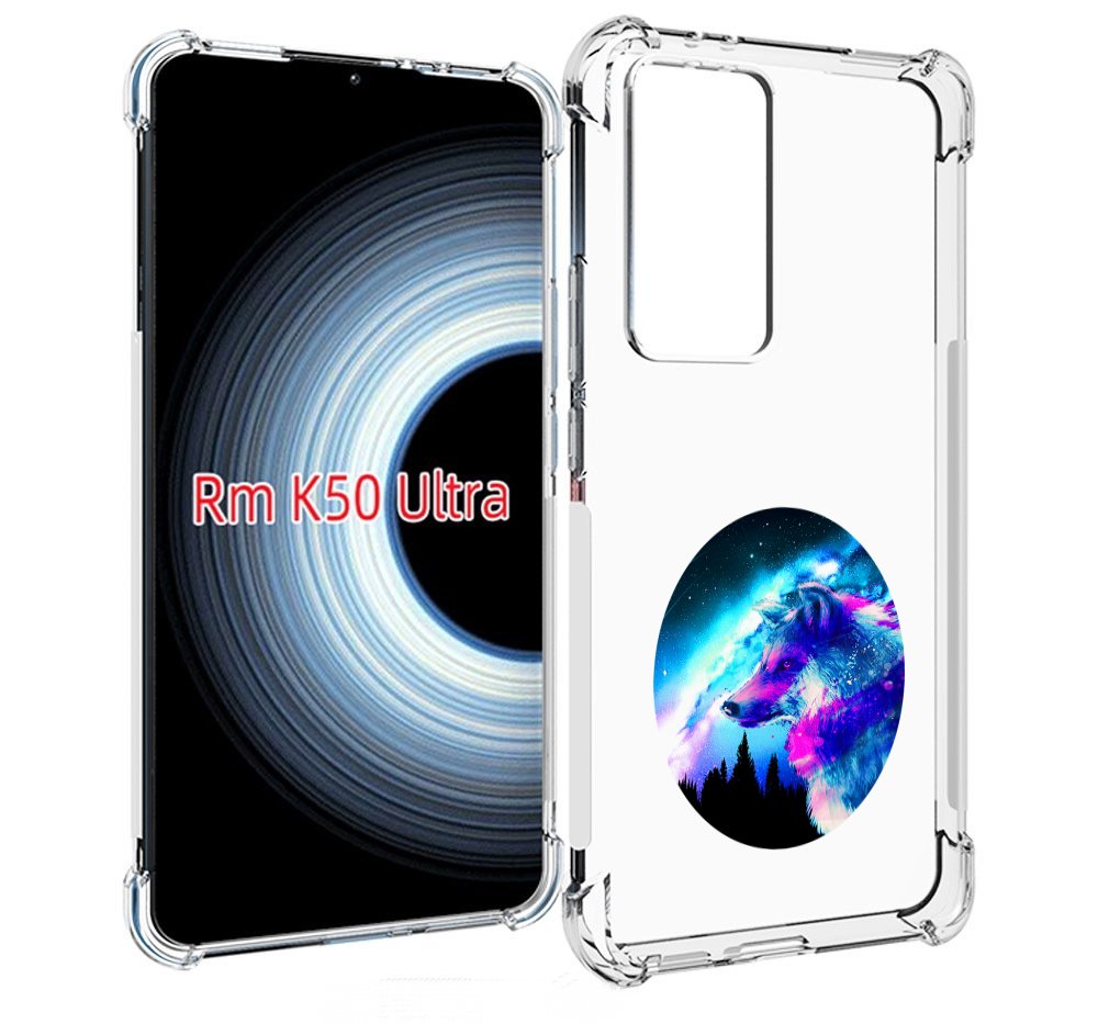 

Чехол MyPads голубой волк для Xiaomi 12T / Redmi K50 Ultra, Прозрачный, Tocco