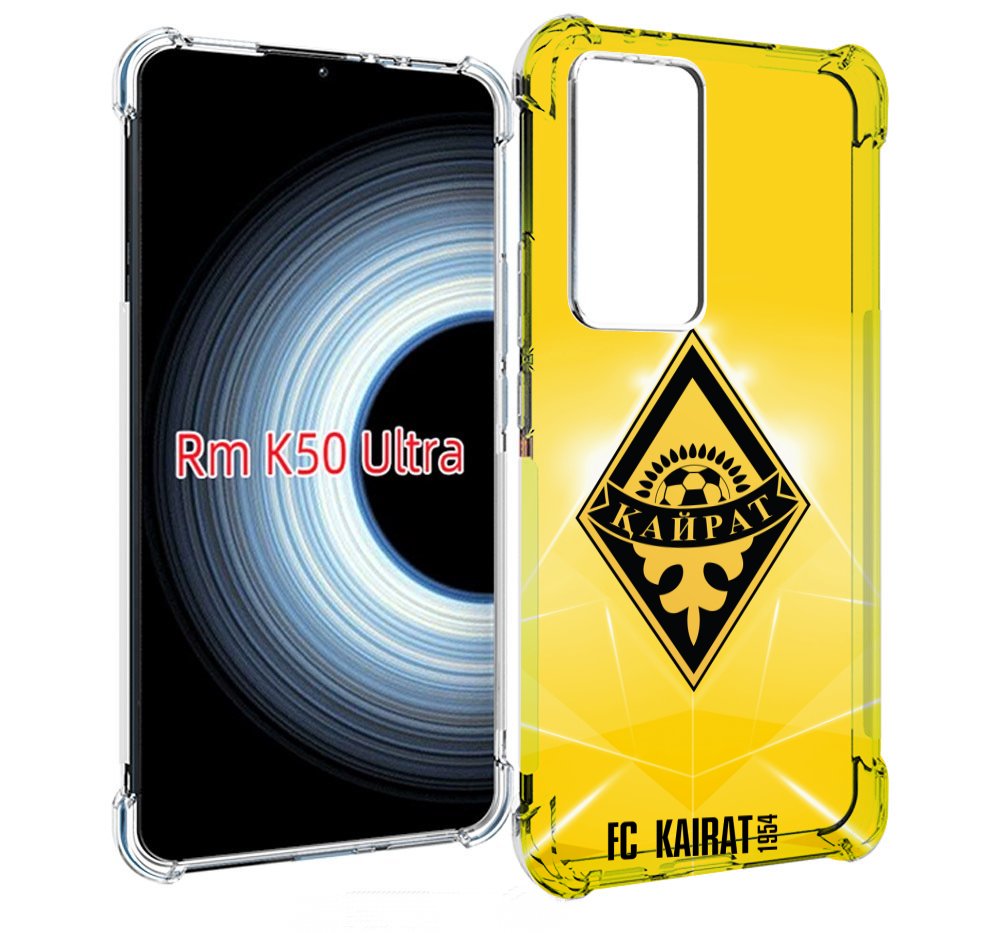 

Чехол MyPads фк каират алматы для Xiaomi 12T / Redmi K50 Ultra, Прозрачный, Tocco