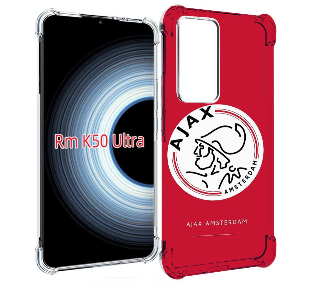 

Чехол MyPads фк аякс амстердам для Xiaomi 12T / Redmi K50 Ultra, Прозрачный, Tocco