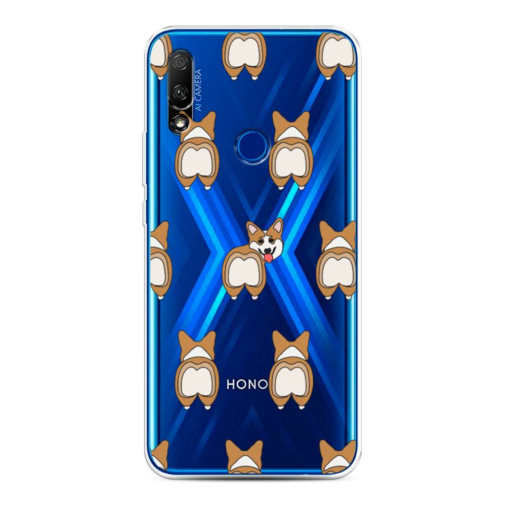 фото Чехол awog "милый корги фон" для honor 9x