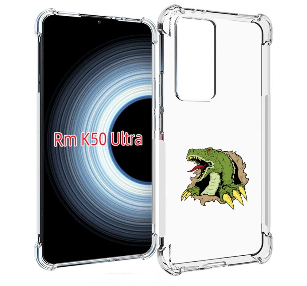 

Чехол MyPads годзила для Xiaomi 12T / Redmi K50 Ultra, Прозрачный, Tocco
