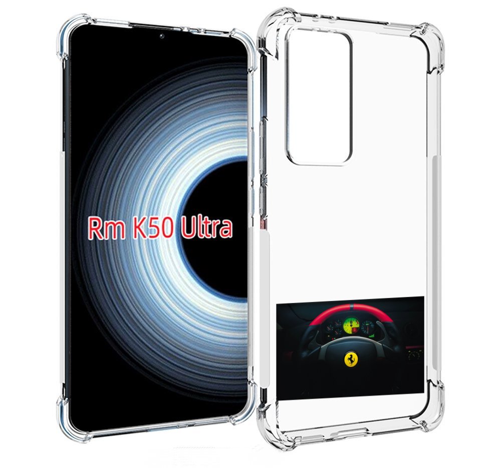 

Чехол Mypads Ferrari 2 Для Xiaomi 12T/Redmi K50 Ultra, Прозрачный, Tocco