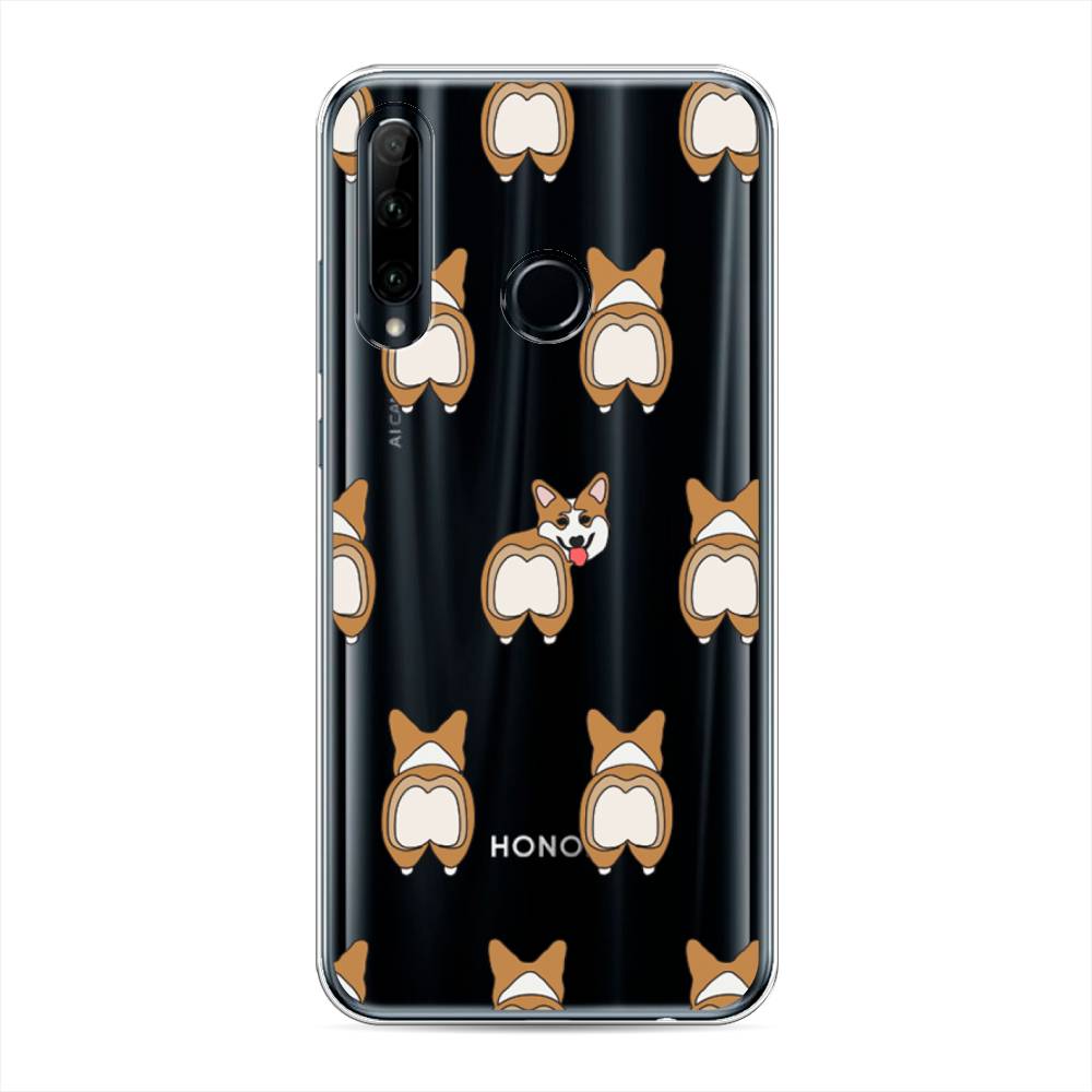 фото Чехол awog "милый корги фон" для honor 20 lite 2019