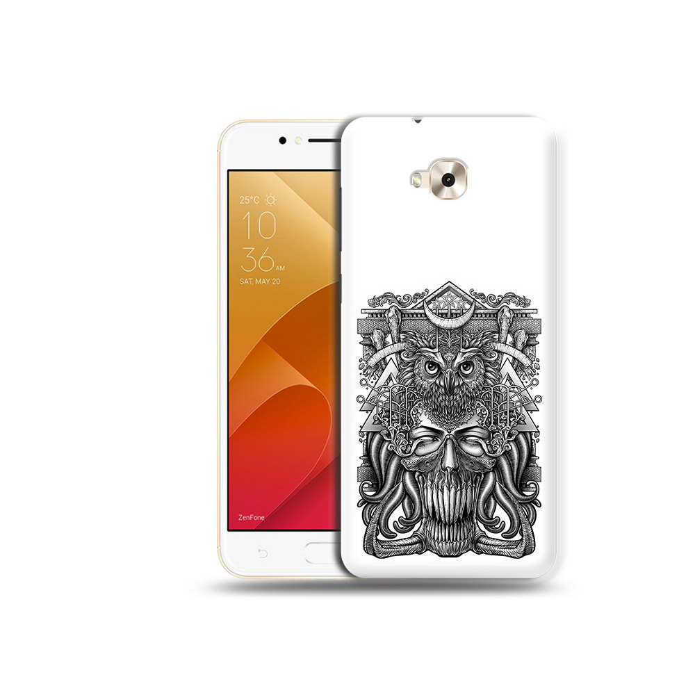

Чехол MyPads Tocco для Asus ZenFone Live (ZB501KL) зубастая сова (PT109094.653.369), Tocco