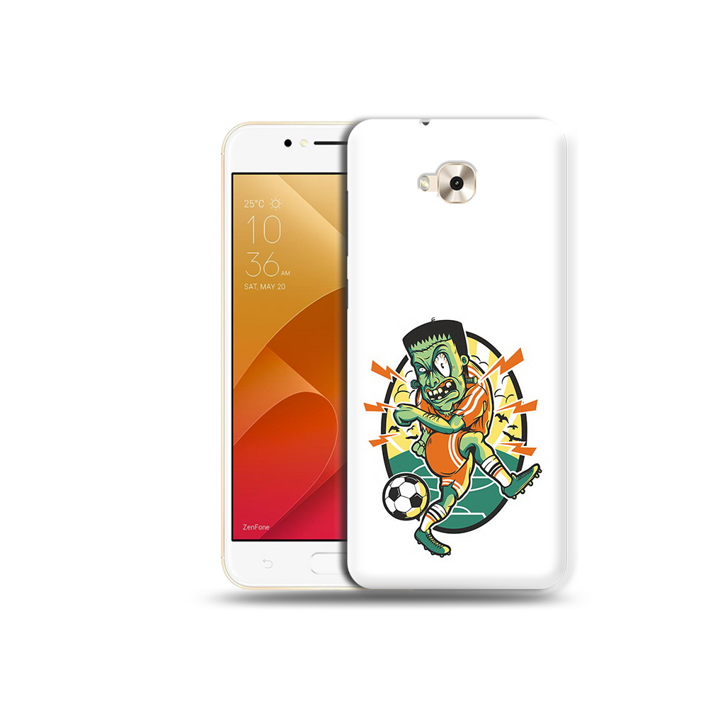 

Чехол MyPads Tocco для Asus ZenFone Live (ZB501KL) зомби футболист (PT109094.653.368), Tocco