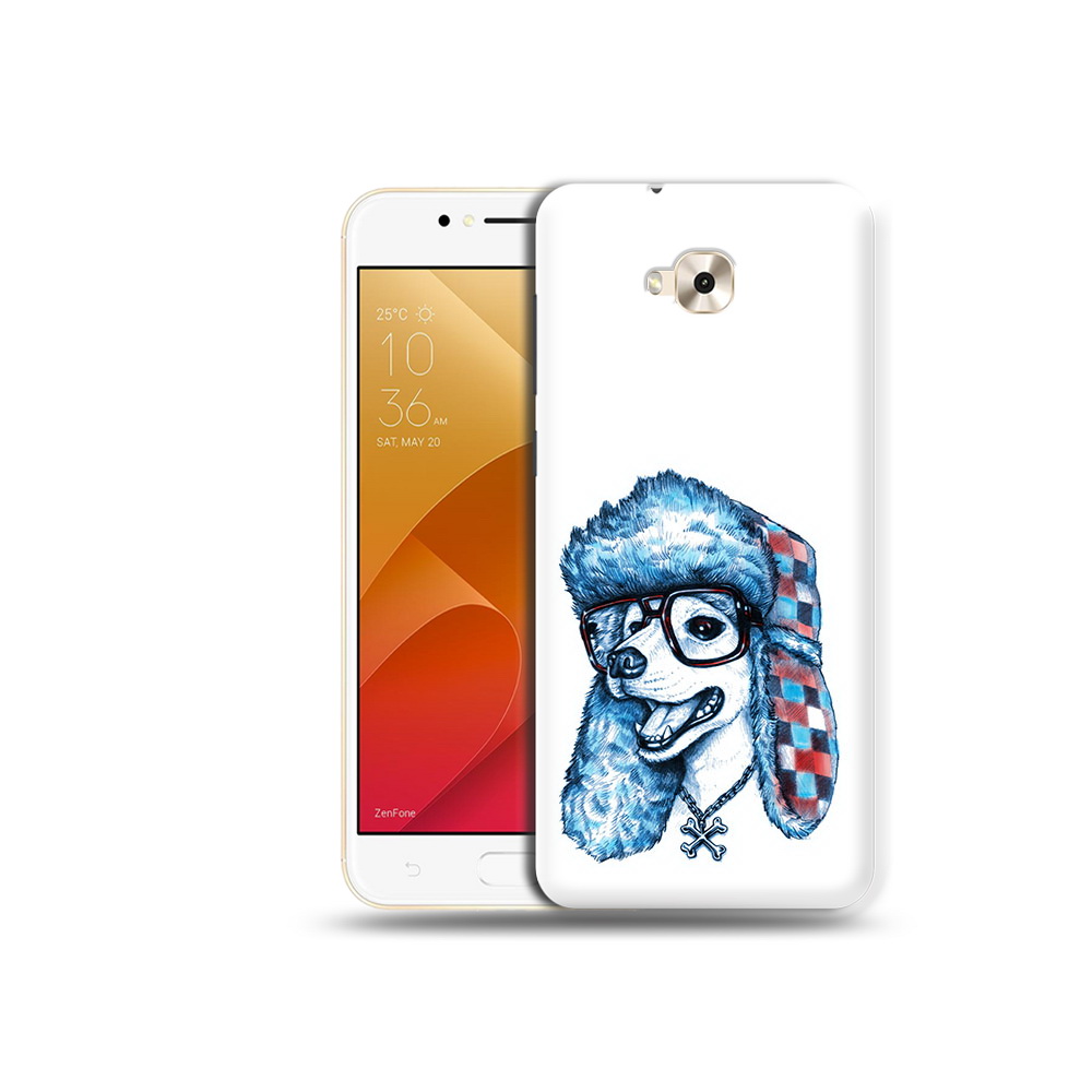 

Чехол MyPads Tocco для Asus ZenFone Live (ZB501KL) зимний пес (PT109094.653.362), Tocco
