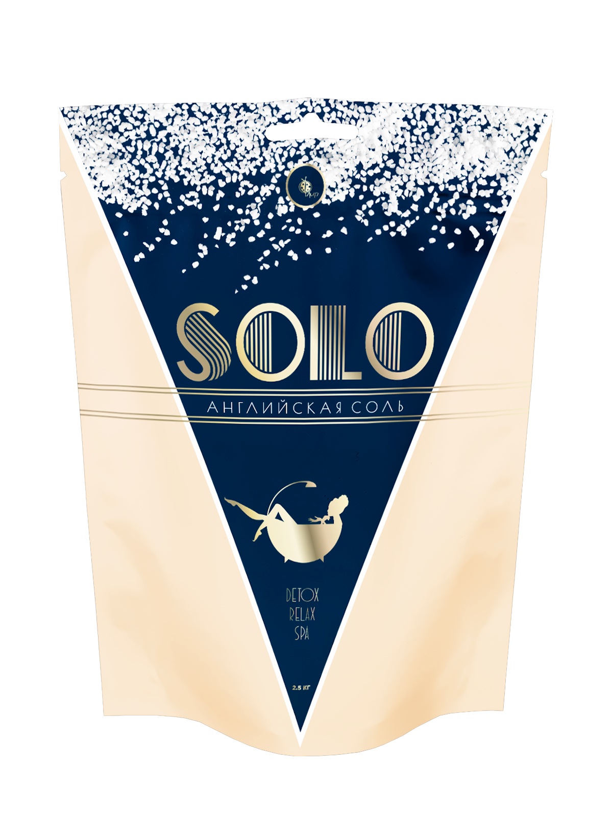 Английская соль для ванны EPSOM Solo. 2,5 кг, для похудения и против отечности, Флип