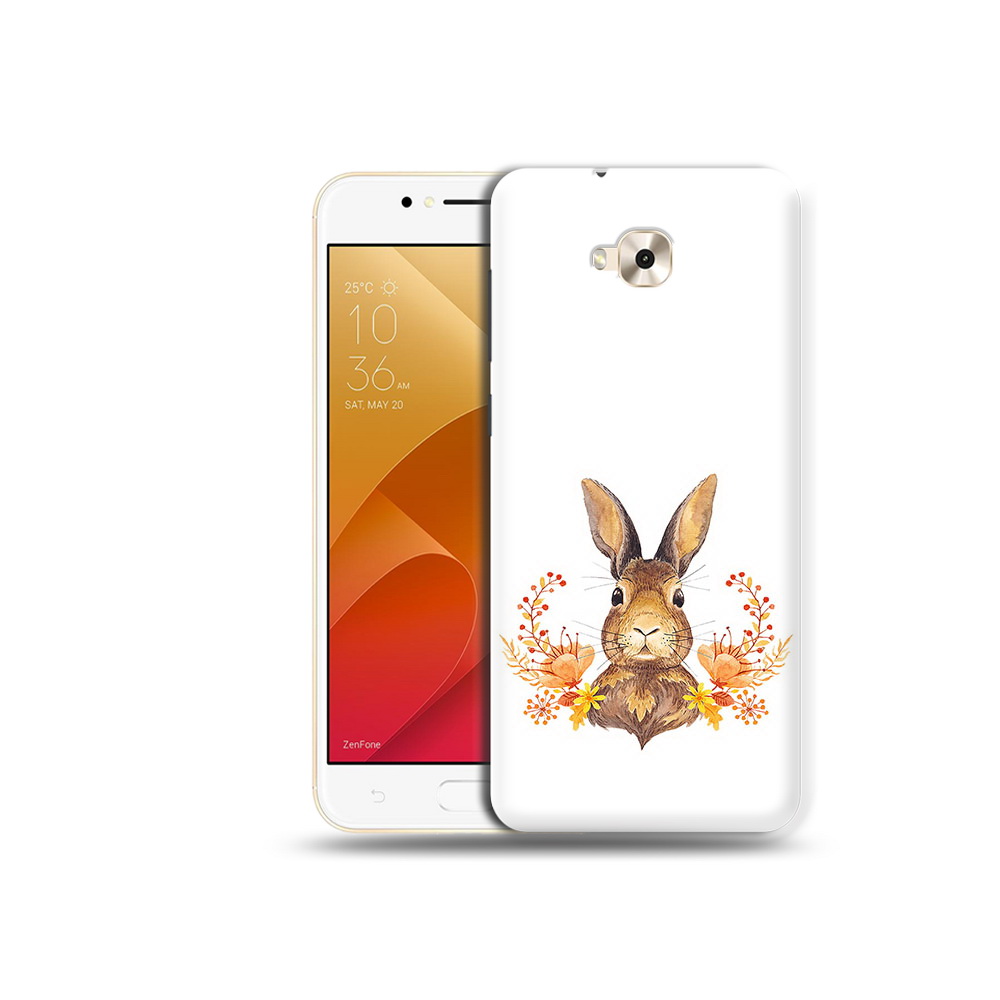 

Чехол MyPads Tocco для Asus ZenFone Live (ZB501KL) зайка в цветах (PT109094.653.349), Tocco