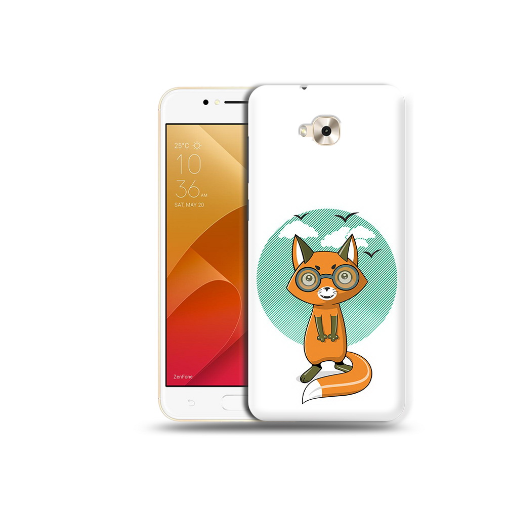 

Чехол MyPads Tocco для Asus ZenFone Live (ZB501KL) задумчивая лиса (PT109094.653.348), Tocco