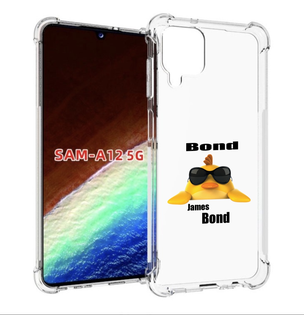 

Чехол MyPads бонд для Samsung Galaxy A12 (SM-A125F) 2020/21/A12 Nacho SM-A127F, Прозрачный, Tocco