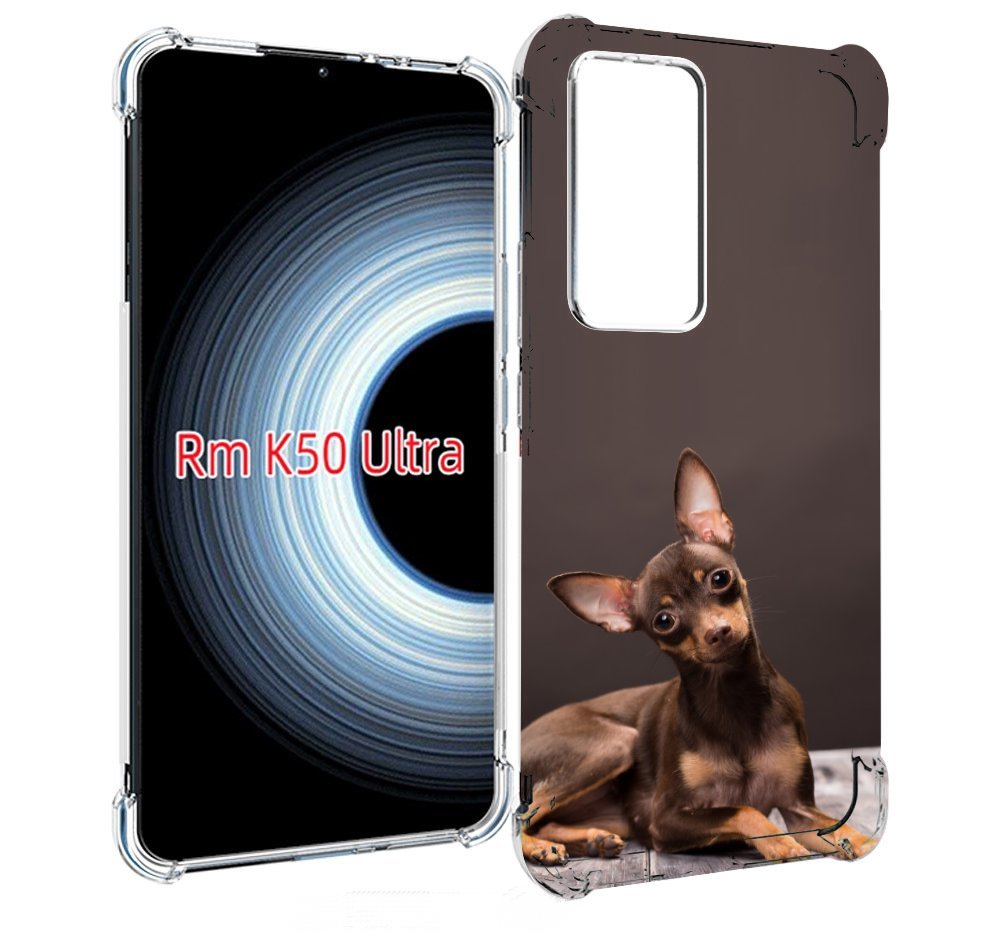 

Чехол MyPads тои терьер для Xiaomi 12T / Redmi K50 Ultra, Прозрачный, Tocco