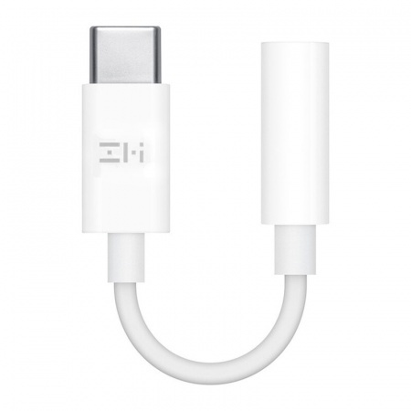 Адаптер Zmi USB-C/Jack 3.5mm (AL71A) техпак белый