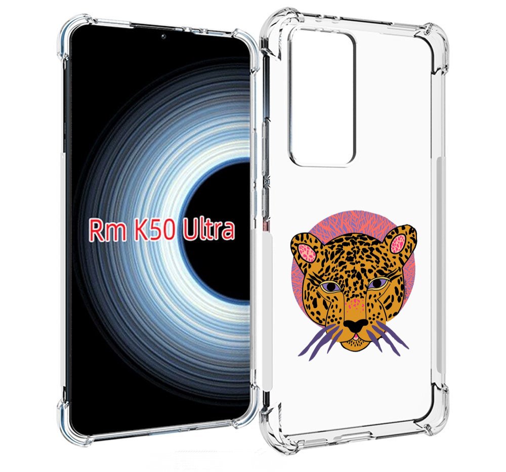 

Чехол MyPads тигр-в-кругу для Xiaomi 12T / Redmi K50 Ultra, Прозрачный, Tocco
