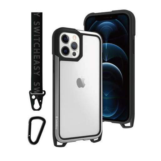 фото Чехол switcheasy odyssey для iphone 12 & 12 pro (6.1") silver