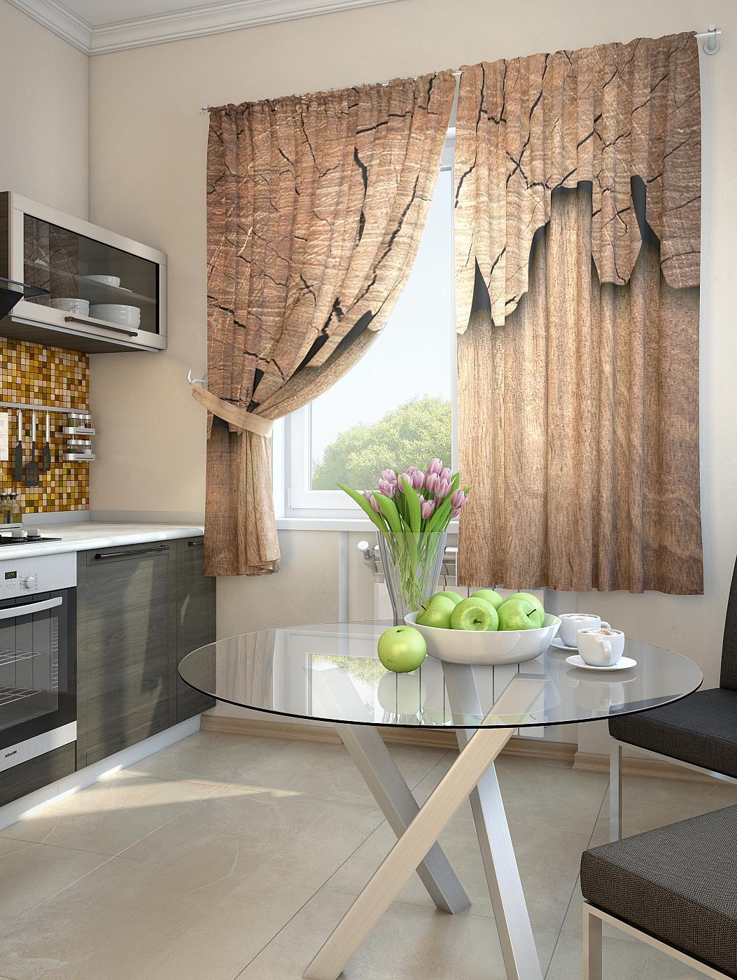 

Комплекты штор AT HOME Файб высота 180 см, ширина 150 см, Коричневый, 920087
