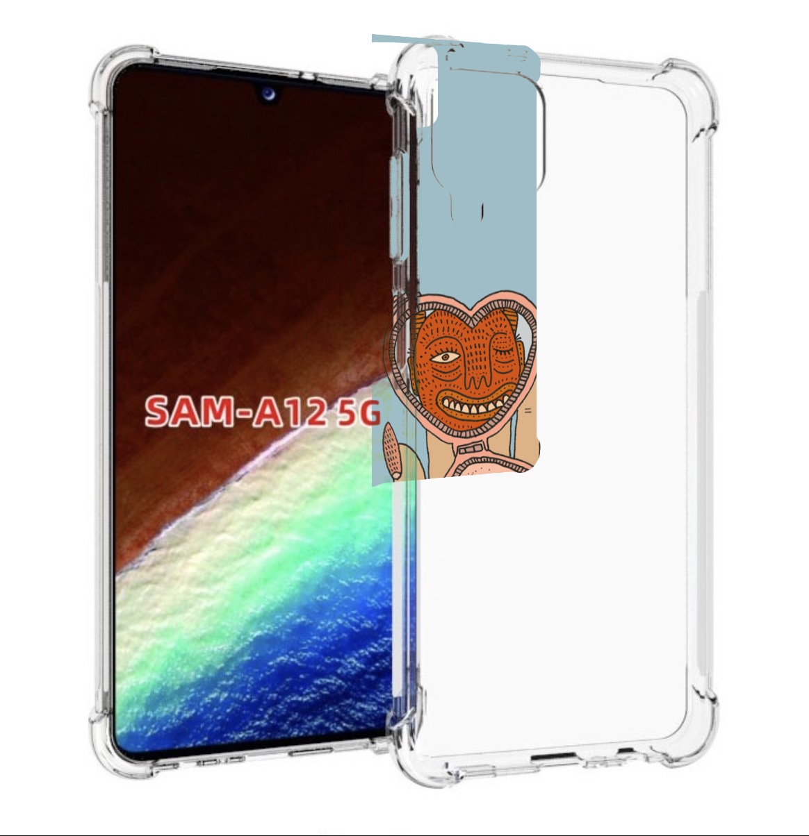 

Чехол MyPads макияж картинка женский для Samsung Galaxy A12 (SM-A125F) 2020/21, Прозрачный, Tocco