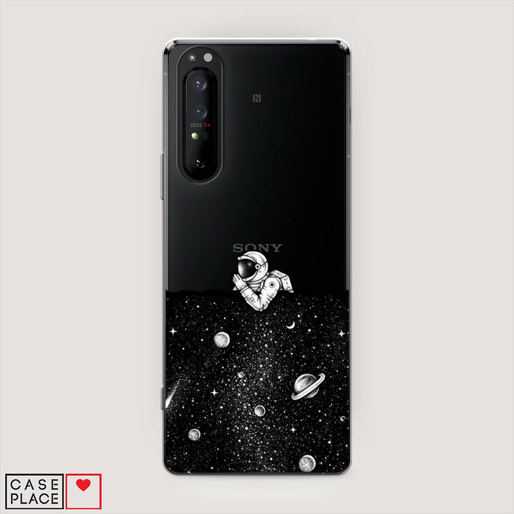 фото Силиконовый чехол "космический сон" на sony xperia 1 ii awog