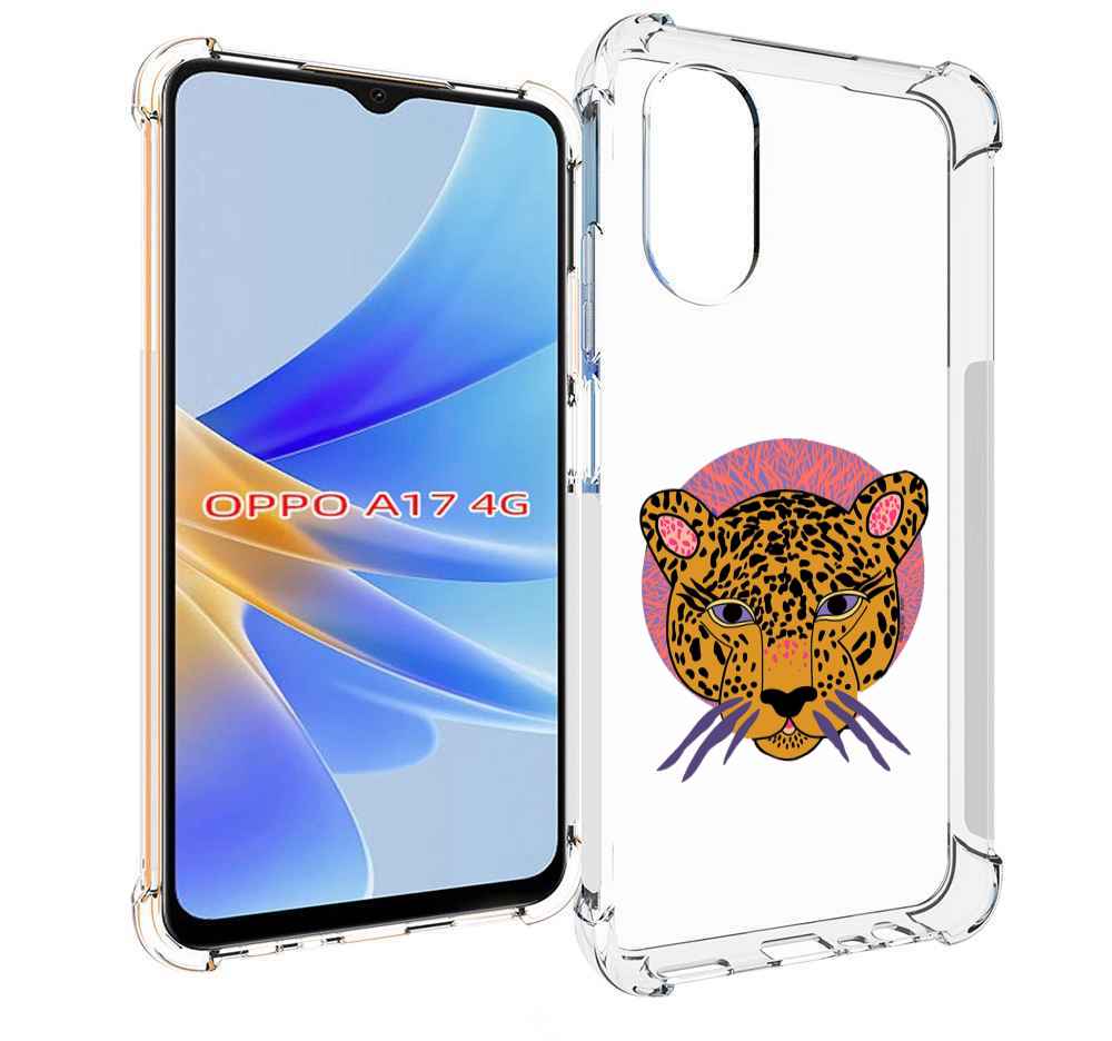 

Чехол MyPads тигр-в-кругу для OPPO A17, Прозрачный, Tocco