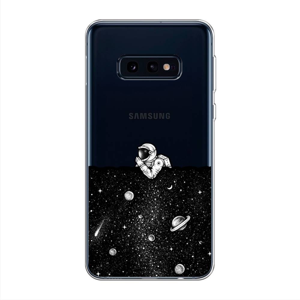 фото Силиконовый чехол "космический сон" на samsung galaxy s10e awog