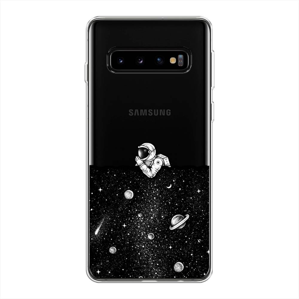 

Чехол Awog на Samsung Galaxy S10 Plus "Космический сон", Разноцветный, 27150-4