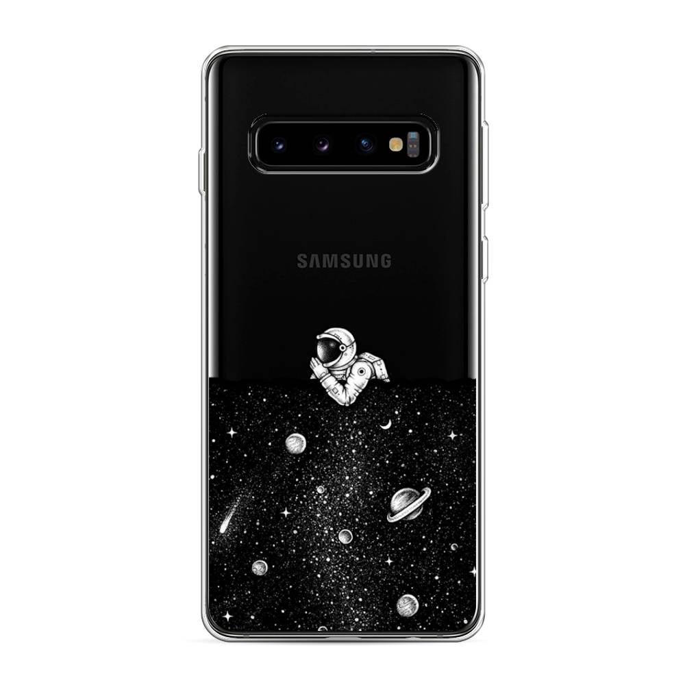 

Чехол Awog на Samsung Galaxy S10 "Космический сон", Разноцветный, 27050-4