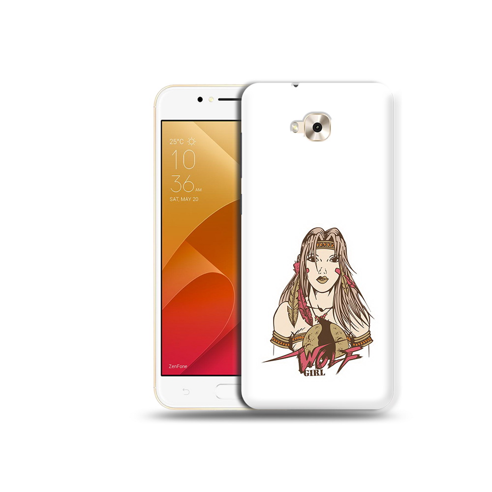 

Чехол MyPads Tocco для Asus ZenFone Live (ZB501KL) девушка волк (PT109094.653.306), Tocco