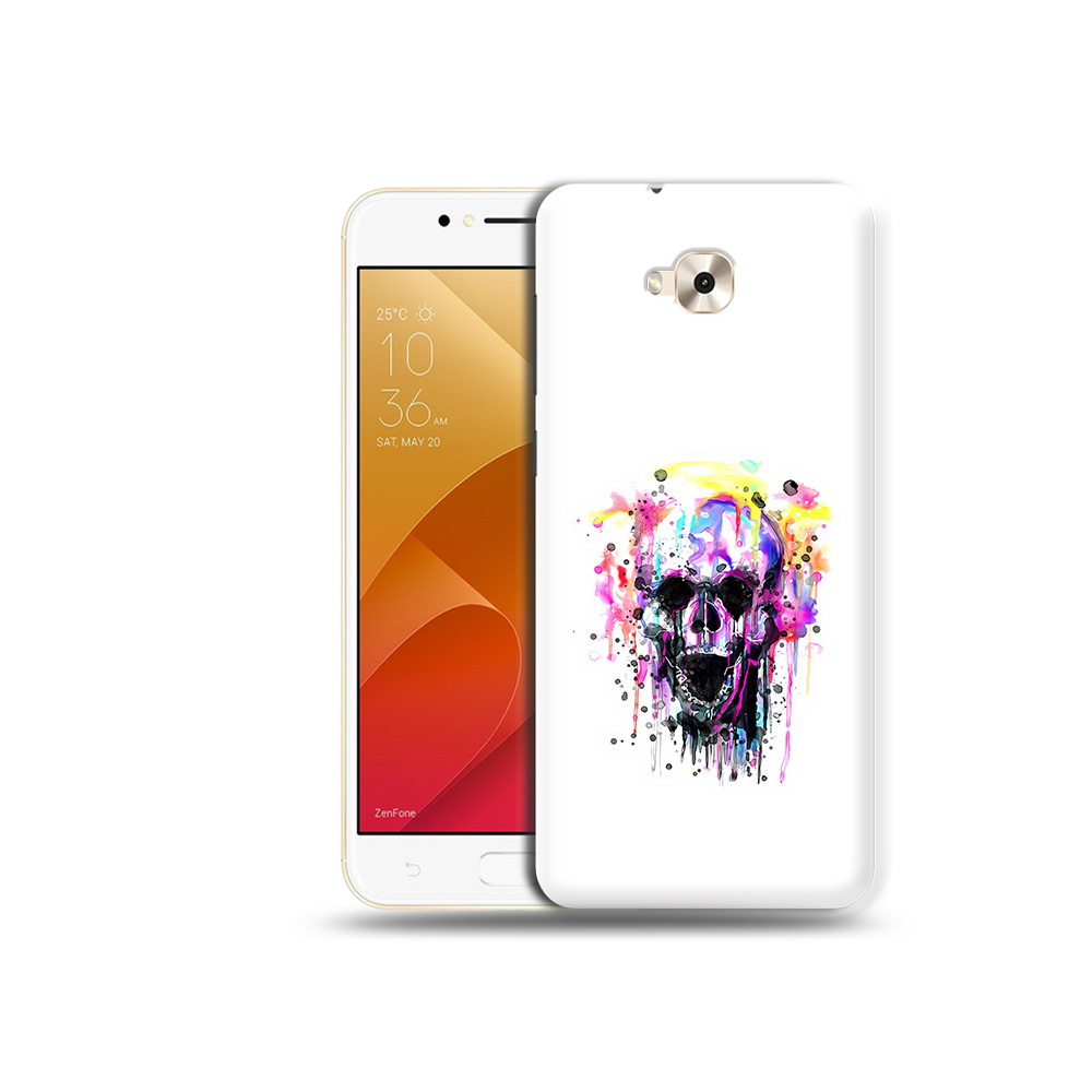 

Чехол MyPads Tocco для Asus ZenFone Live (ZB501KL) граффити череп (PT109094.653.298), Tocco