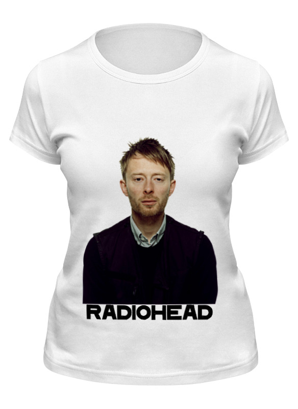 

Футболка женская Printio Radiohead белая S, Белый, Radiohead