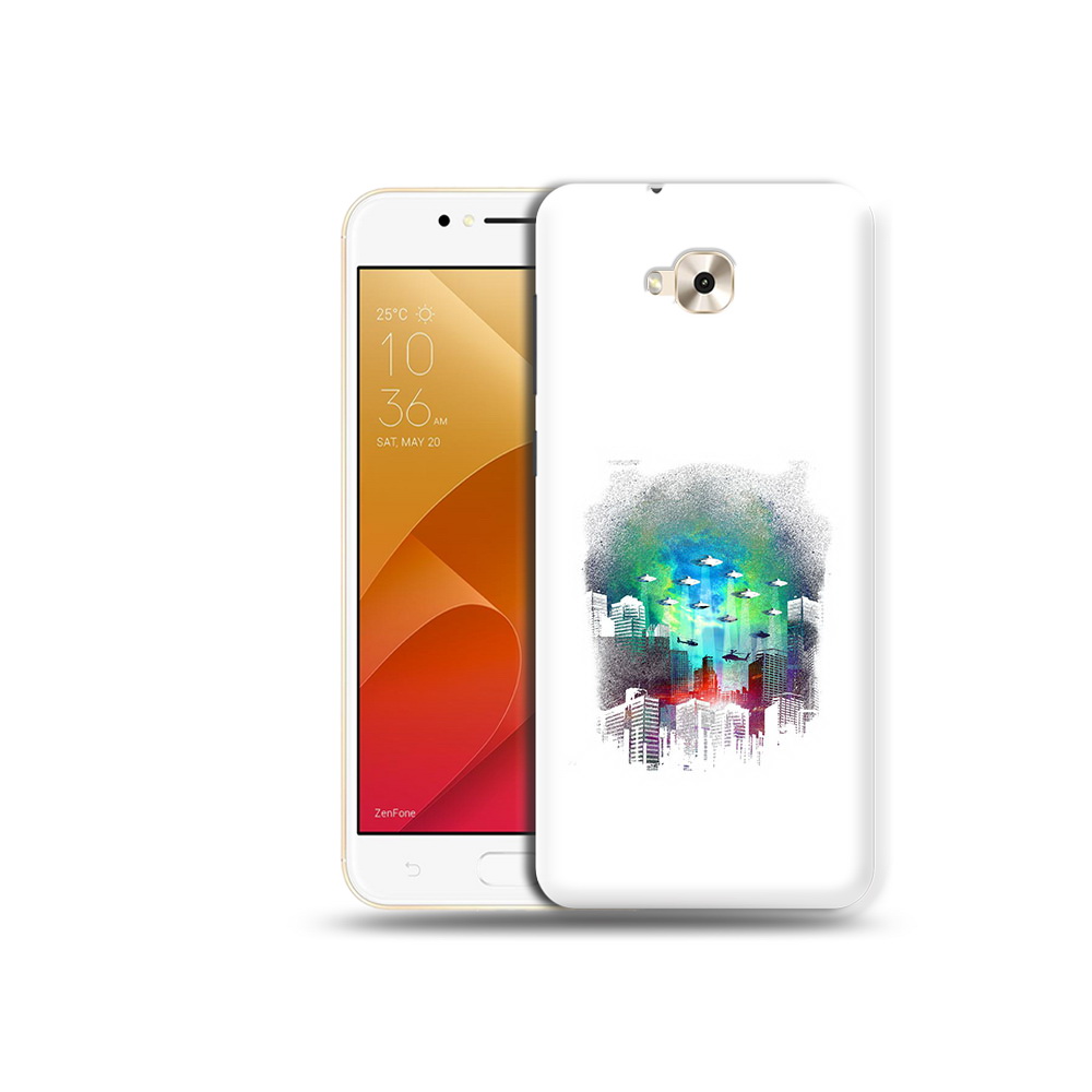 

Чехол MyPads Tocco для Asus ZenFone Live (ZB501KL) город в свечении (PT109094.653.296), Tocco