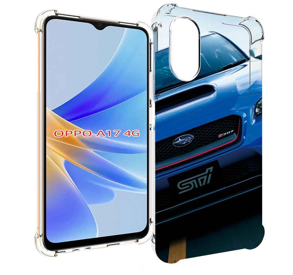 

Чехол MyPads subaru 2 для OPPO A17, Прозрачный, Tocco