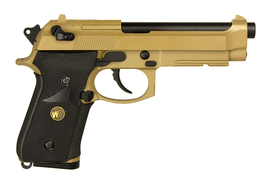 Пистолет WE Beretta M9A1 TAN GGBB GP321TAN 16580₽