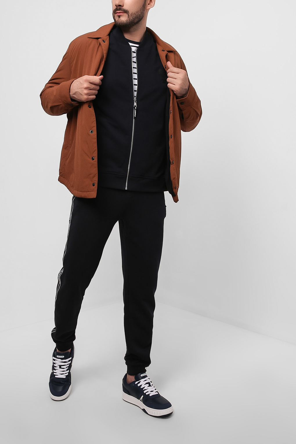 

Брюки мужские Karl Lagerfeld 521900_705057 синие XL, 521900_705057