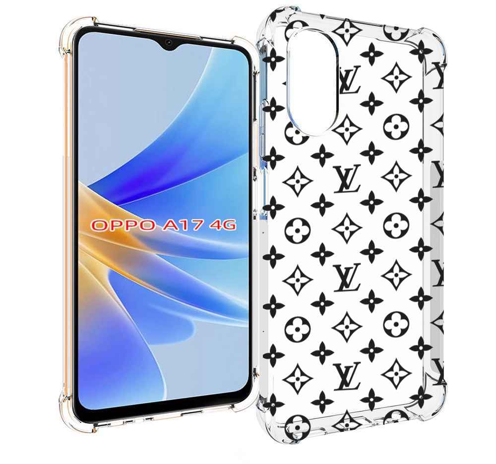 

Чехол MyPads стильный-принт-на для OPPO A17, Прозрачный, Tocco
