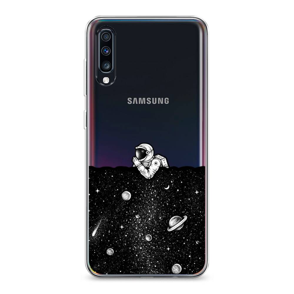 фото Силиконовый чехол "космический сон" на samsung galaxy a70 awog