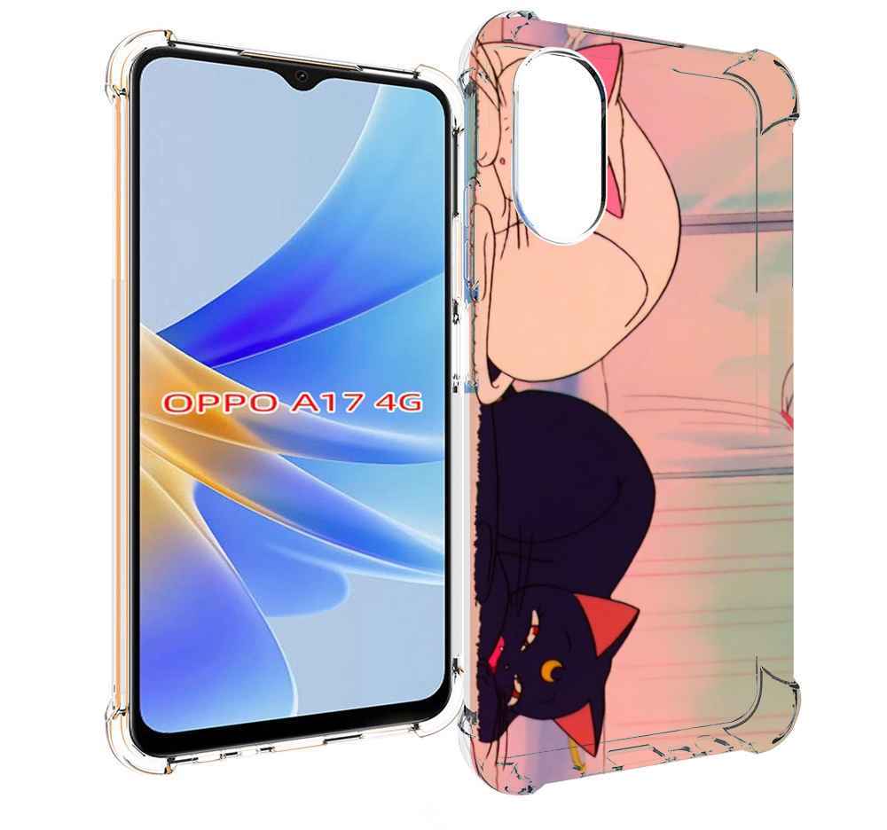 

Чехол MyPads спящие коты для OPPO A17, Прозрачный, Tocco