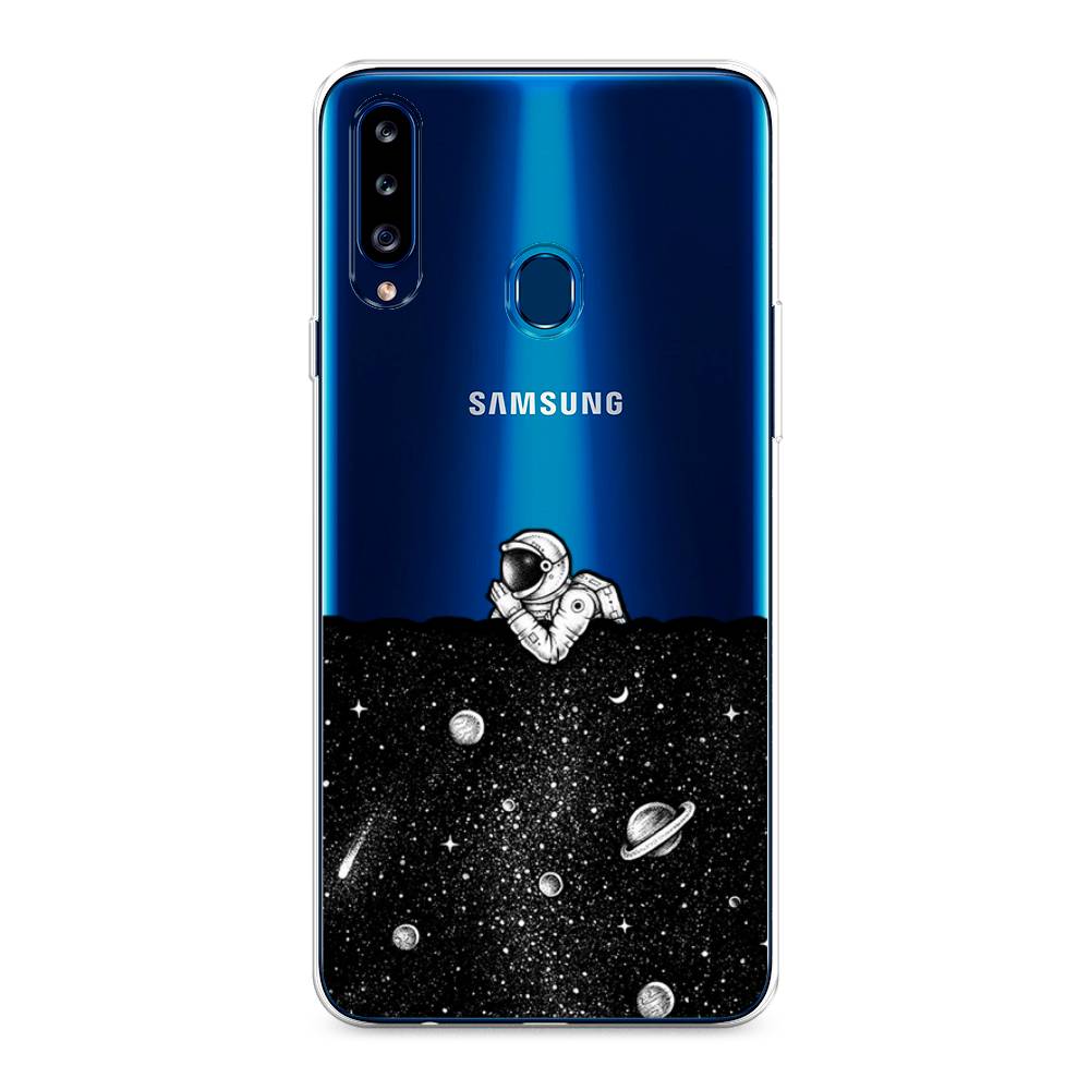 

Чехол Awog на Samsung Galaxy A20s / Самсунг A20s "Космический сон", Разноцветный, 2100850-4