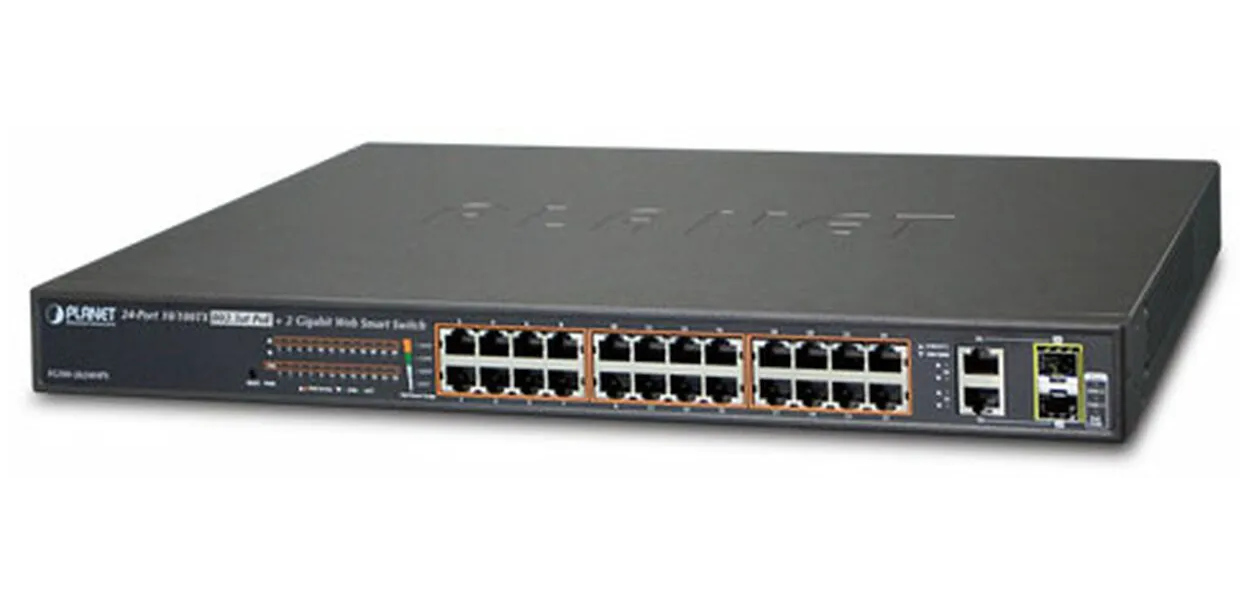 

Коммутатор Planet FGSW-2624HPS черный