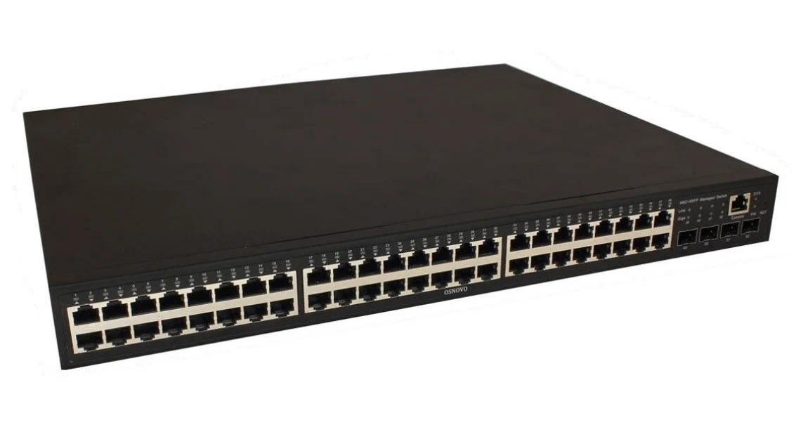 

Коммутатор OSNOVO SW-84804/L черный