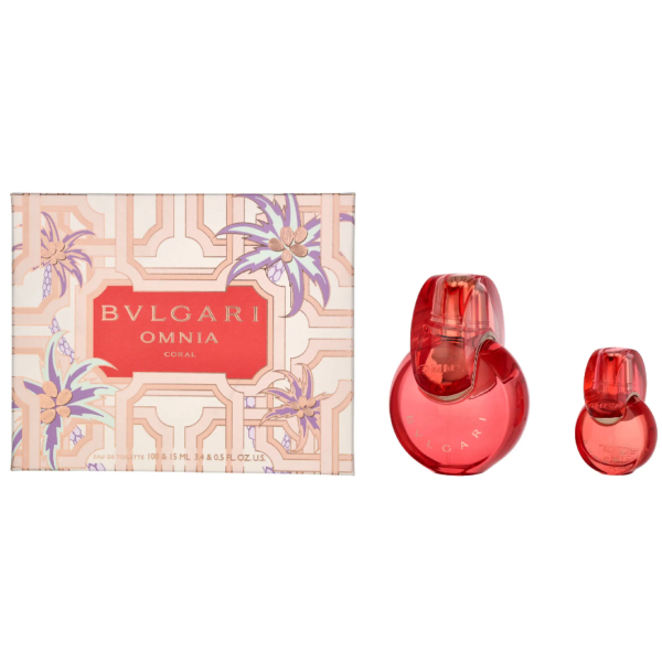 Набор BVLGARI женский Omnia Coral