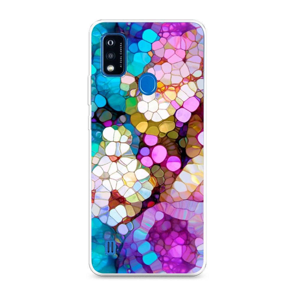 

Чехол Awog на ZTE Blade A51 / ЗТЕ Блэйд A51 "Калейдоскоп", 134550-3