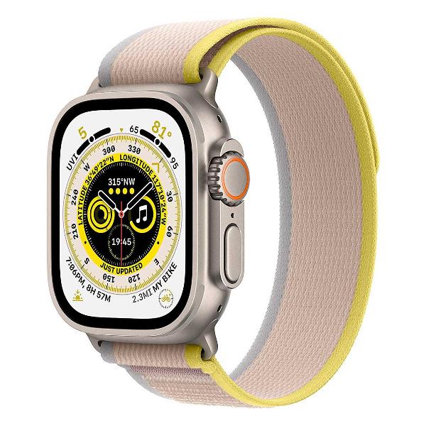 

Смарт-часы Apple Watch Ultra GPS, Cellular, Titanium Case 49 мм, A2684, MNHK3ZP/A