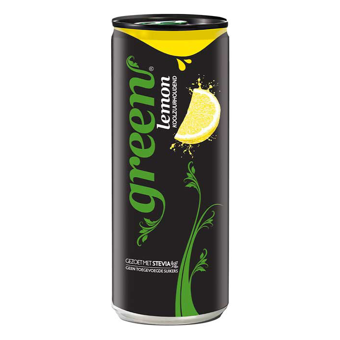 Напиток Green Cola сильногазированный, без сахара, с соком лимона, 330 мл